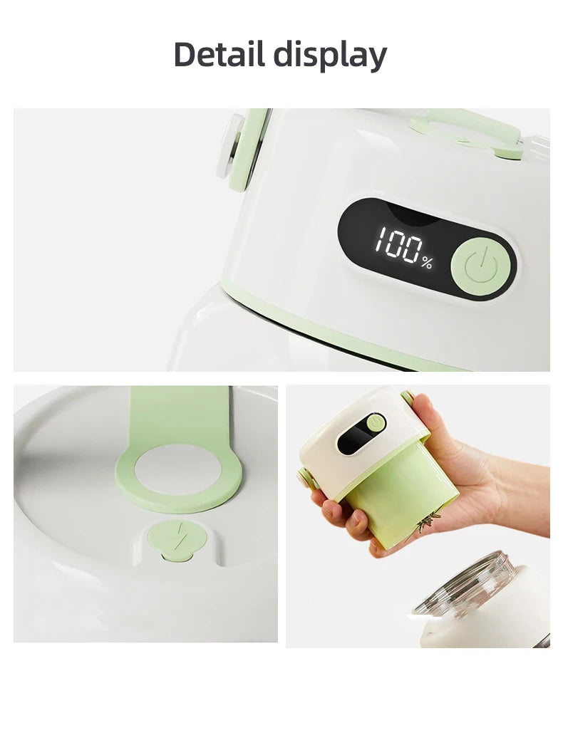 1000ML Portable Blender USB Electric Juicer Fruit Mixers Fruit Home Smoothies Mixer Multifunctional Juice Maker Machine Blender