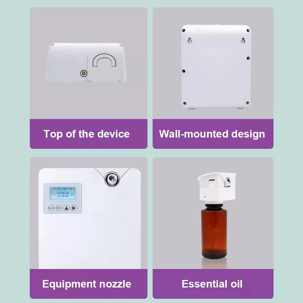 Scent Air Machine For Home Waterless Essential Oil Diffuser With Smart Cold Air Technology Bluetooth WiFi Aromatherapy Diffuser