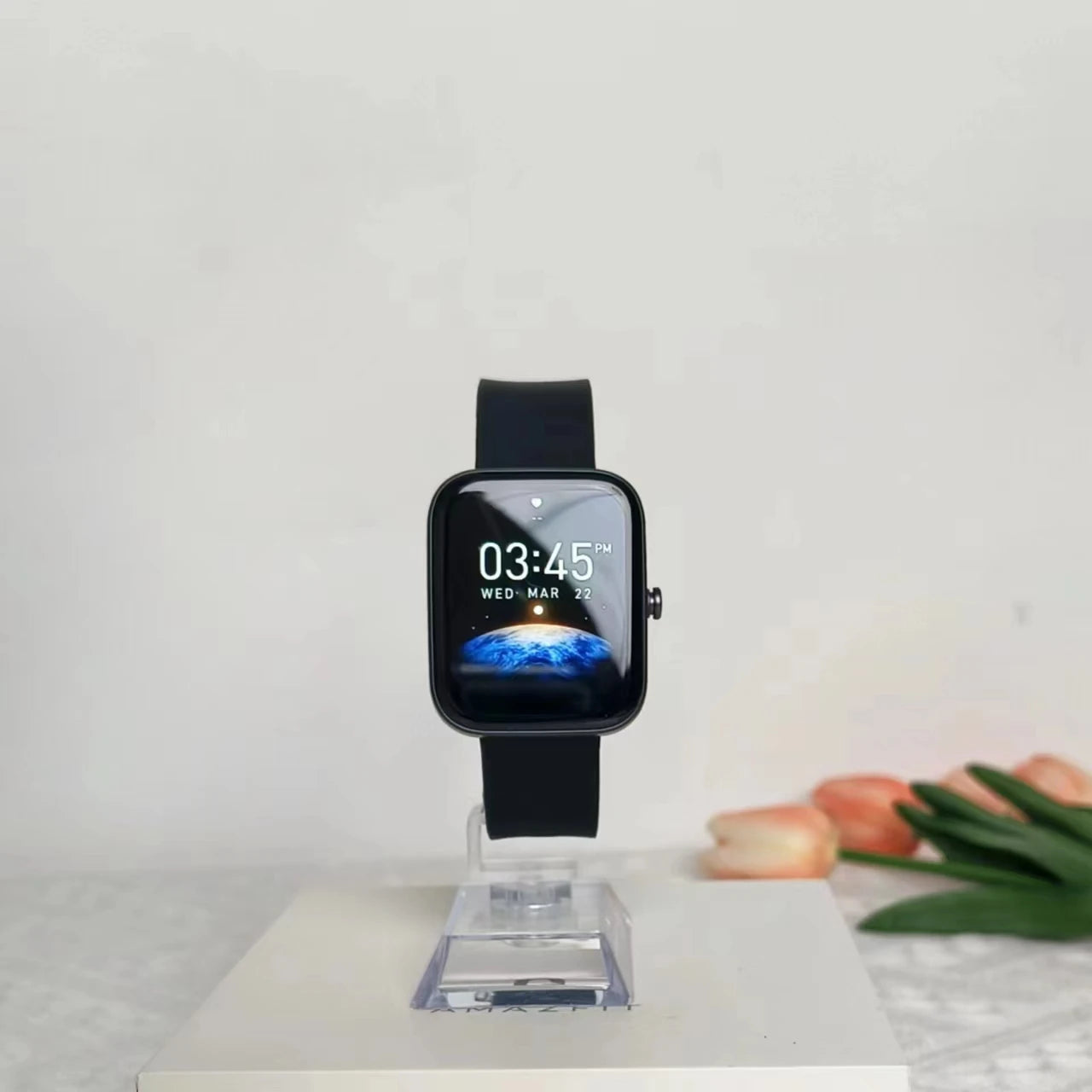 Amazfit Bip 3 Smartwatch For Men Women Birthday Gift Blood-oxygen Saturation Measurement  5ATM Waterproof 60 Sports Modes95New
