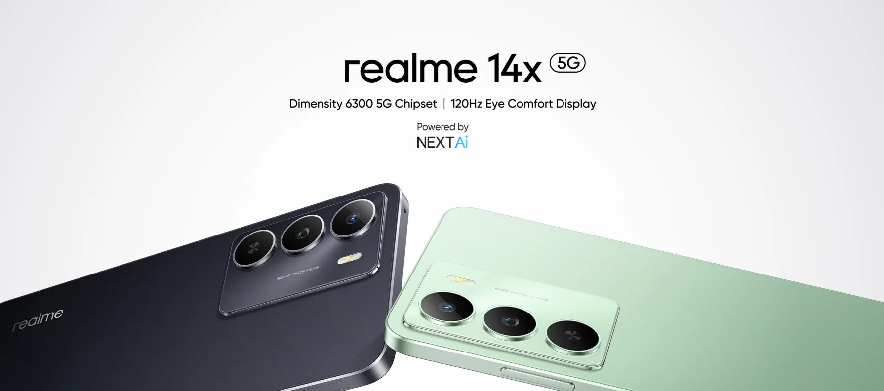 Europe Version realme 14x 5G Smartphone 6.67 inches 120Hz Screen 5000mAh Battery 50MP AI Camera MediaTek Dimensity 6300
