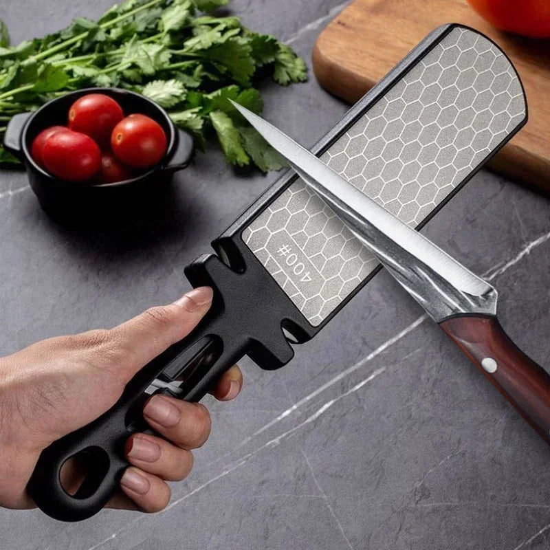 Multifunctional Sharpener Kitchen Knife Clipper Multifunctional Sharpener Double Sided Ceramic Diamond Sharpener Tungsten Steels