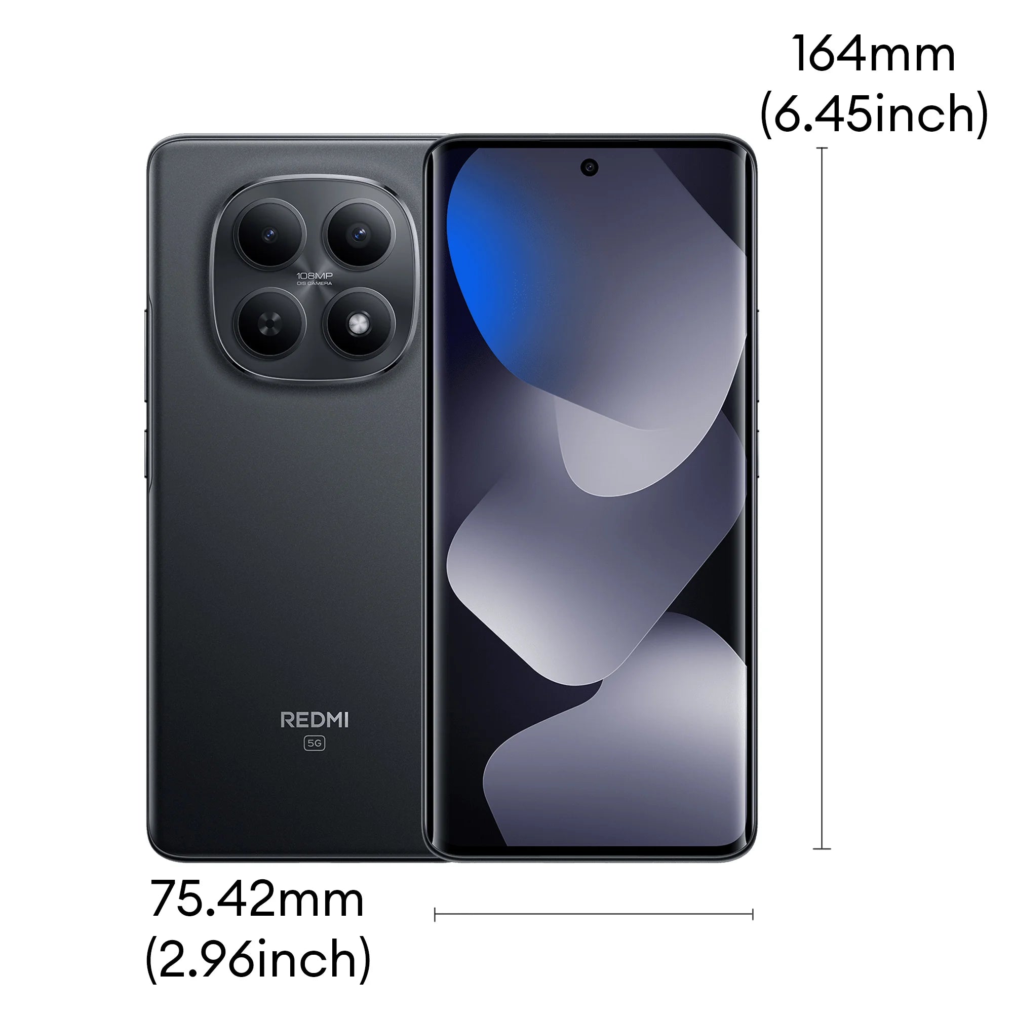 Xiaomi Redmi Note 15 5G 8+256GB Global Version Snapdragon® 6 Gen 3 Mobile Platform 6.77" 120Hz Display 108MP Camera 5520mAh 45W