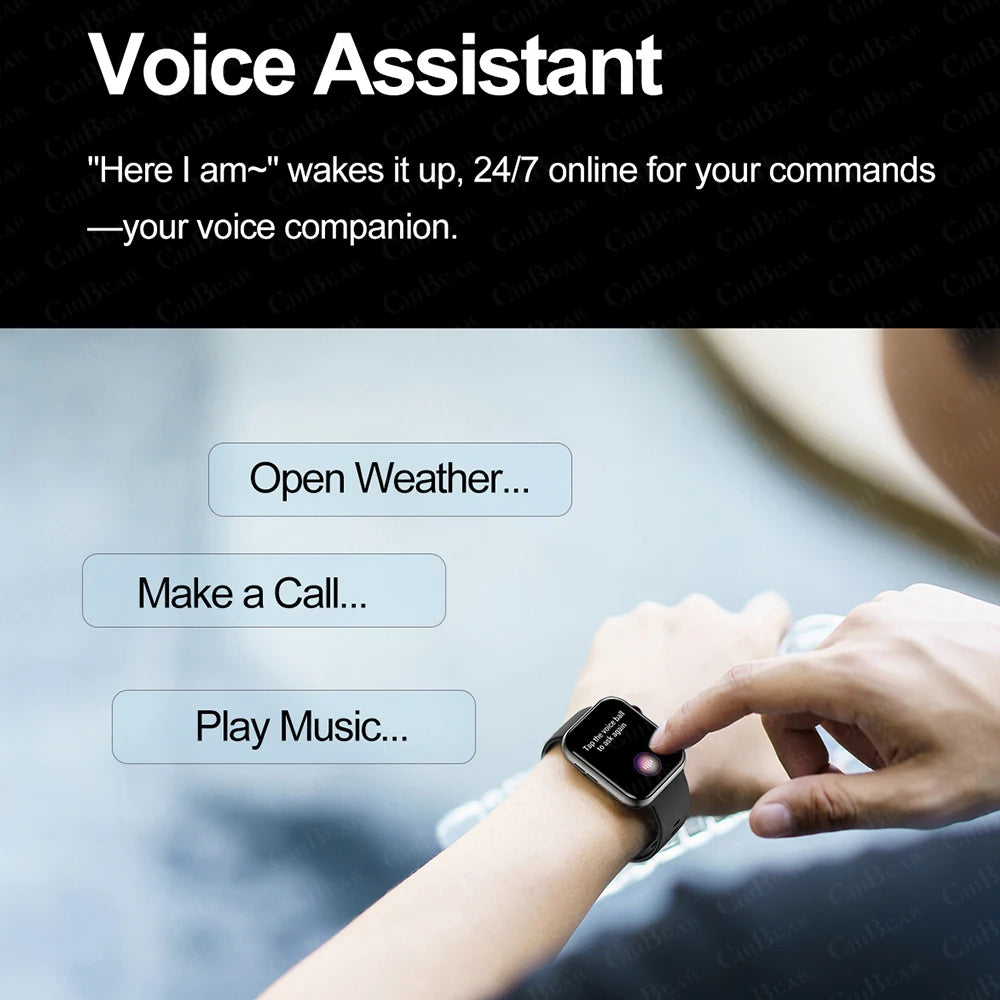 2026 New Popular Smartwatch Full Touch Screen Bluetooth Call Heart Rate IP68 Waterproof Watches Sports Bracelet SmartWatch Women