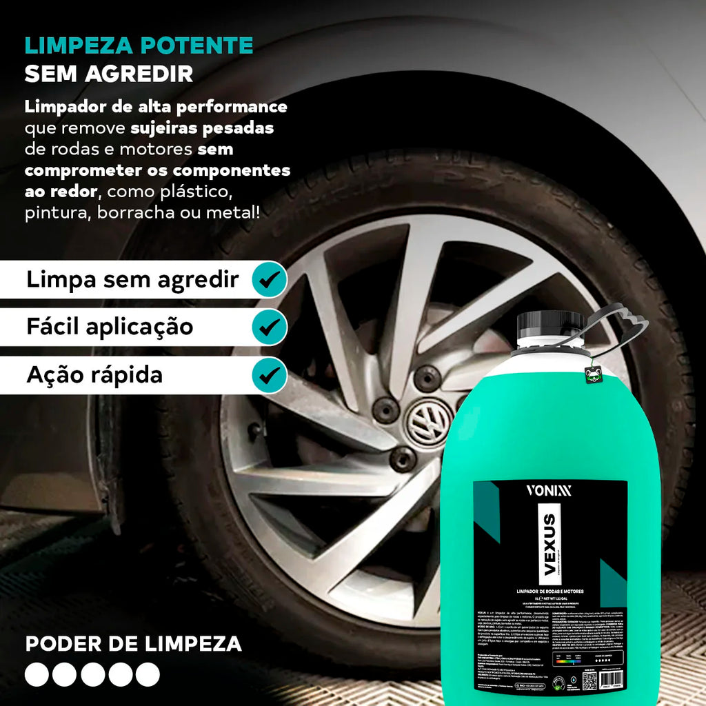 Wiper General Degreaser Wheel Engine Vexus 5 Liters Vonixx