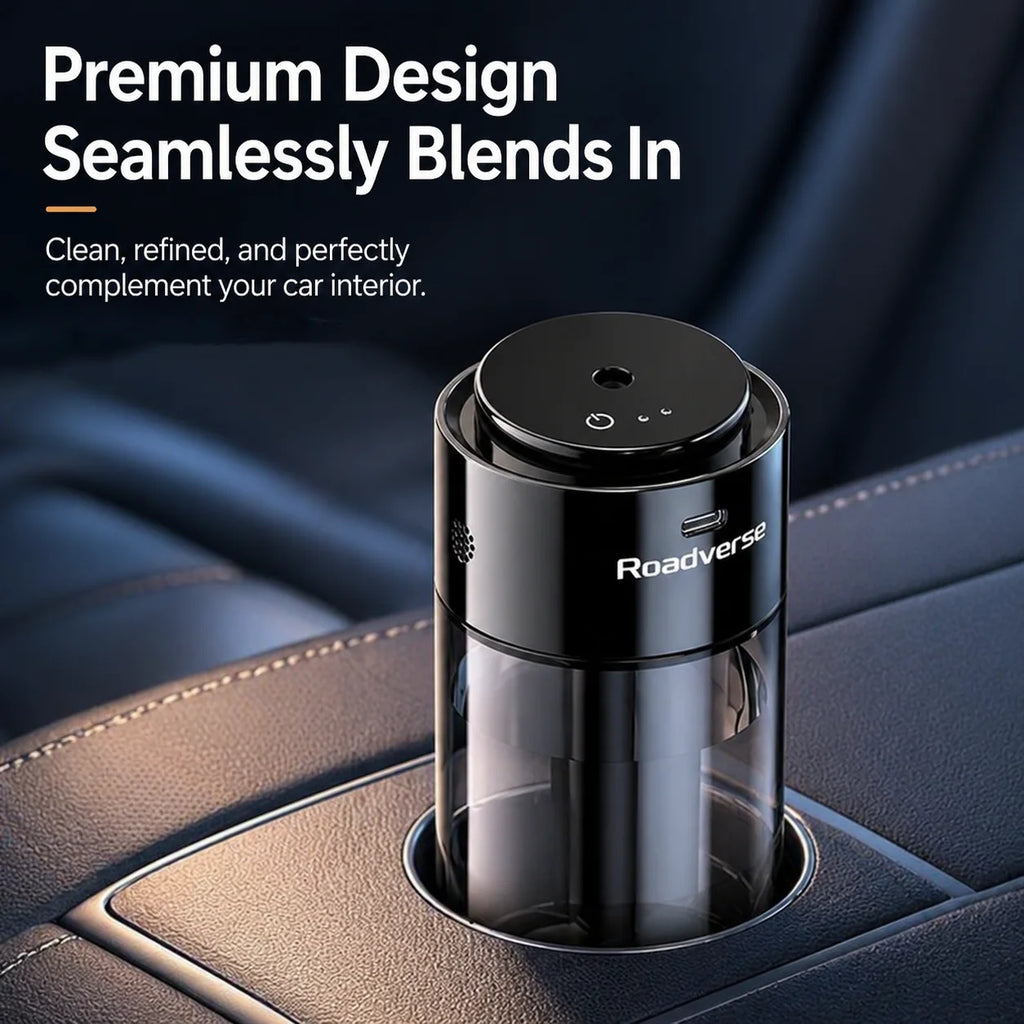 Smart Car Air Freshener Air Purifier Humidifier Fragrance Dispenser Odor Removal Decorations Dual-use Home and In-car