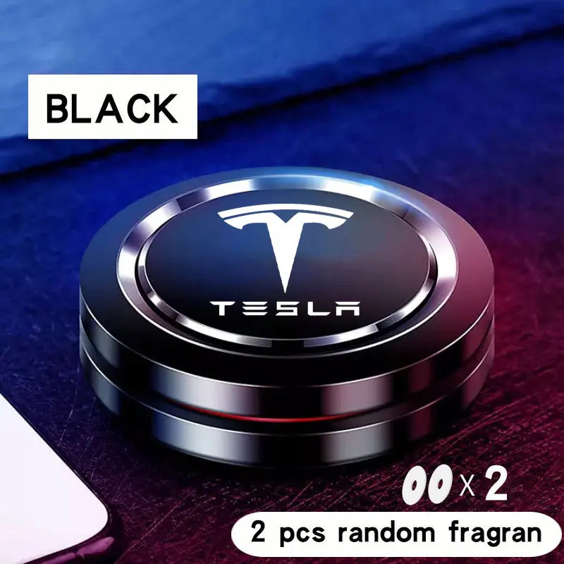 Car Flying Saucer Air Freshener Solid Aroma Perfume Diffuser Auto Perfume Aromatherapy for Tesla model 3 Y X S Accessories