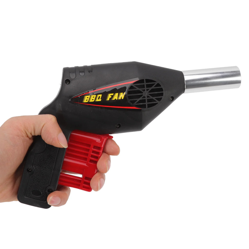 BBQ Air Blower Ventilator Portable Picnic Hand Held Fan Camping Cooking Tools for Outdoor Travel Barbecue Camping Cooking Tools