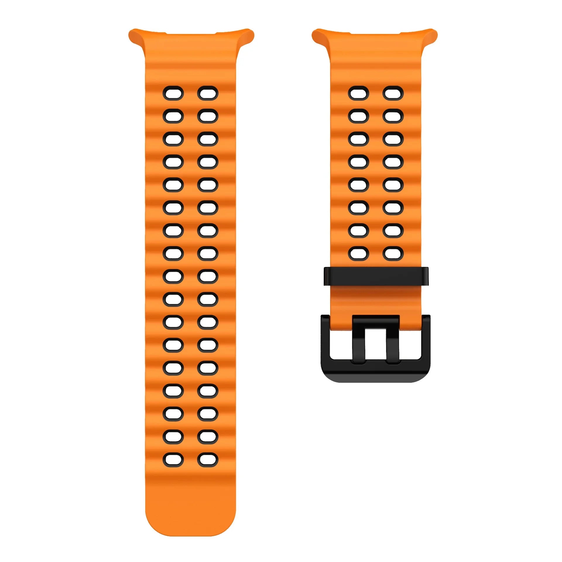 Ocean Silicone Strap for Samsung Galaxy Watch Ultra 47mm Sports Breathable Bracelet Wristband For Galaxy Watch Ultra 47mm Correa