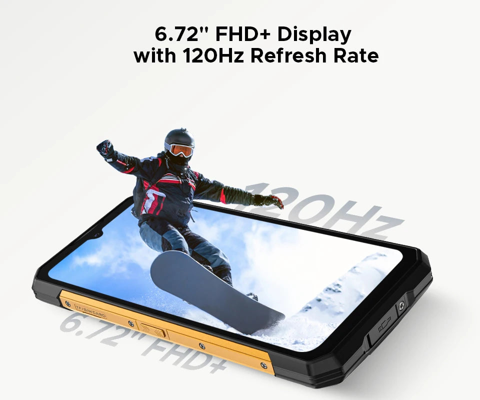 World Premiere DOOGEE S200 X 5G Rugged Phone 12+512GB Smartphone 6.72” FHD+120Hz IPS screen Dimensity 7050 10100mAh battery 33W