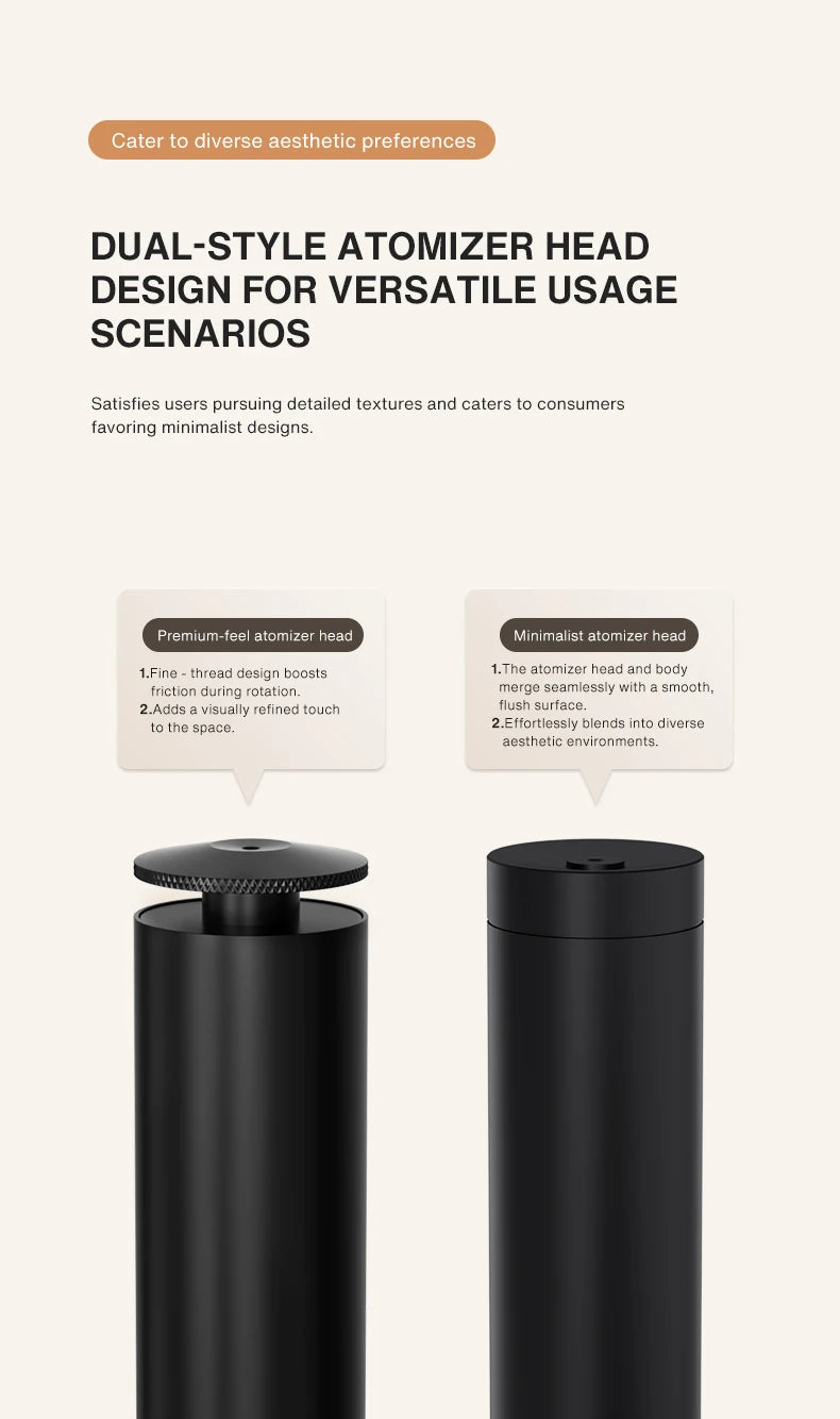 TEABLUM Smart Essential Oil Diffuser Office Aromatherapy Machine Battery Aromatherapy Machine Home Electric Aromatherapy Machine