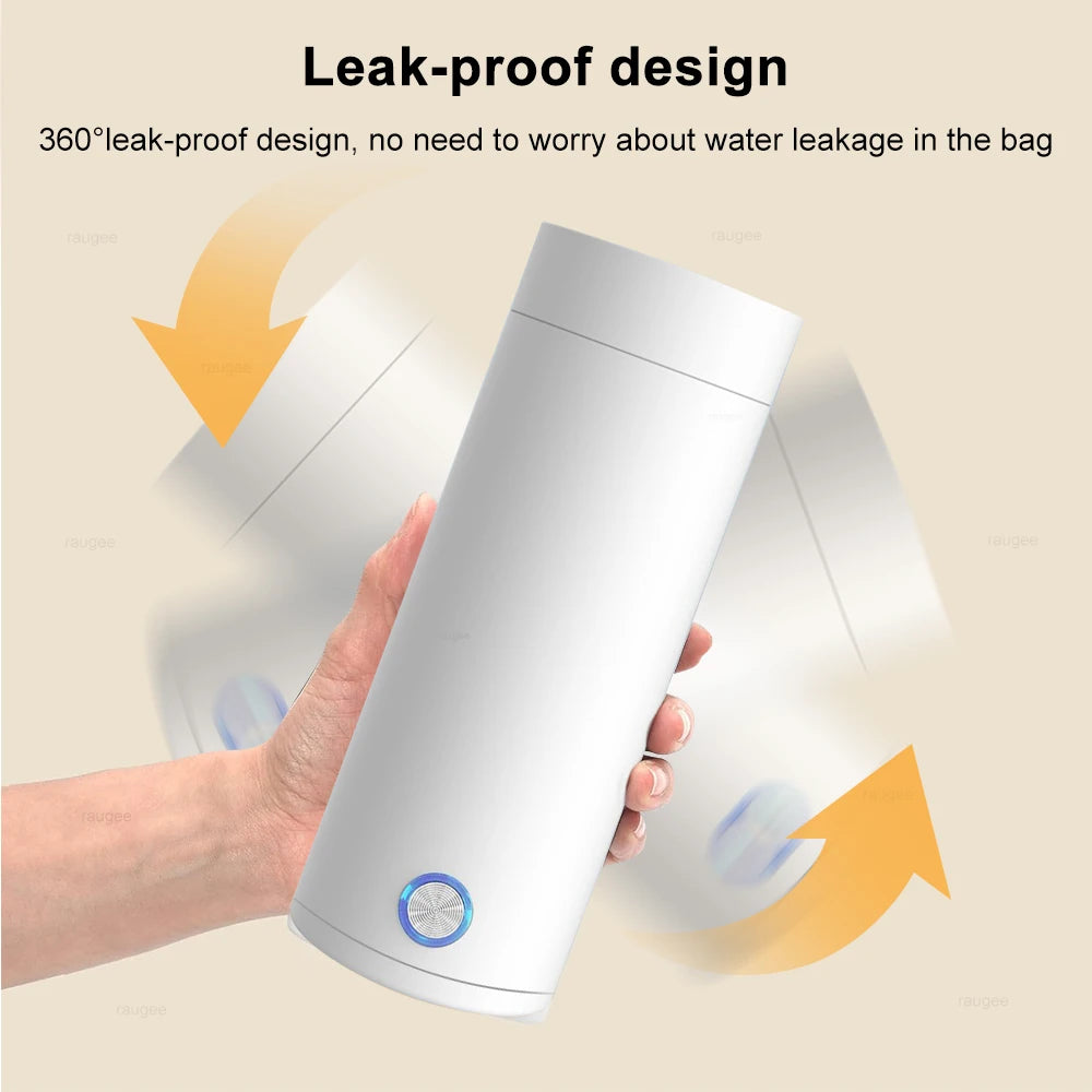 Electric Kettle Portable Travel Fast Boiling Tea Coffee Kettle 304 Stainless Steel Mini Baby Milk Warmer Kettle Thermo Kettles