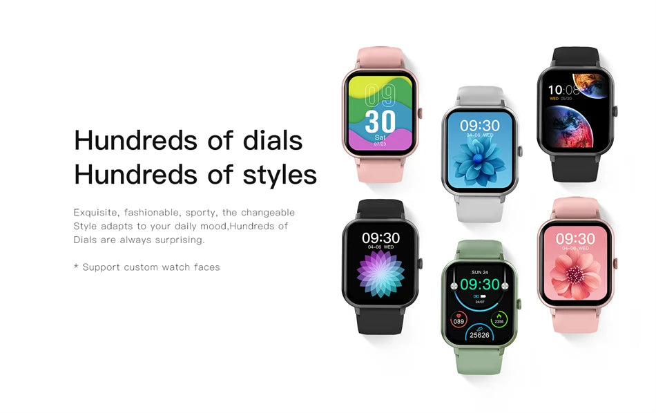 LIGE Women Smartwatch Bluetooth Answer Call Voice Assistant Whatsapp Reminder Men Smart Watch Sports Fitness Waterproof Watches