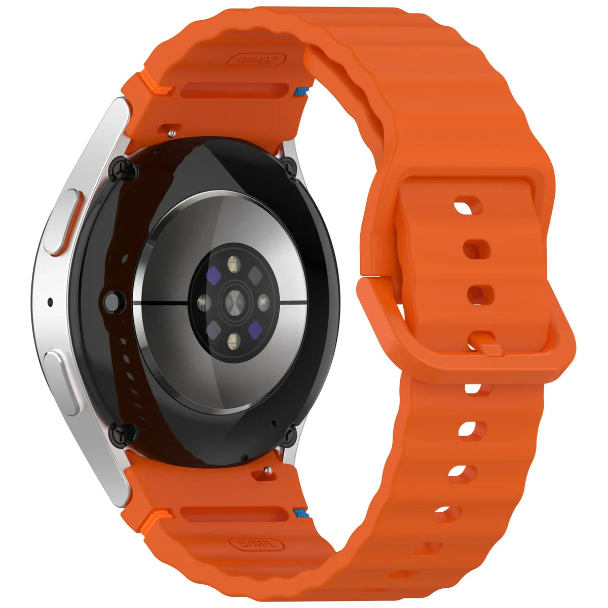1:1 Official Silicone Strap For Samsung Galaxy Watch 7/FE/6/5/4 44mm40mm 5 Pro Bracelet Watch 6/4 Classic 47/43mm 46/42mm Correa