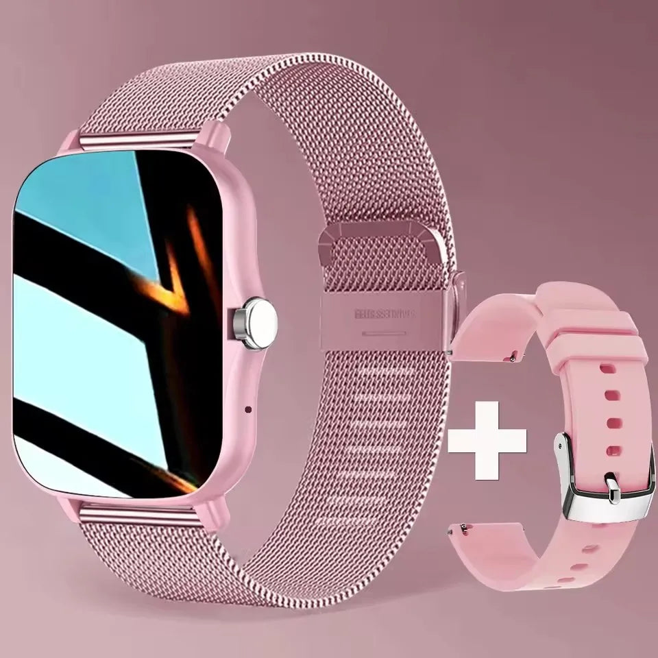 2026 New Smart Watch For Android IOS 1.83Inch Color Screen Bluetooth Call Blood Oxygen/Pressure Monitoring Smart Watch Women Men