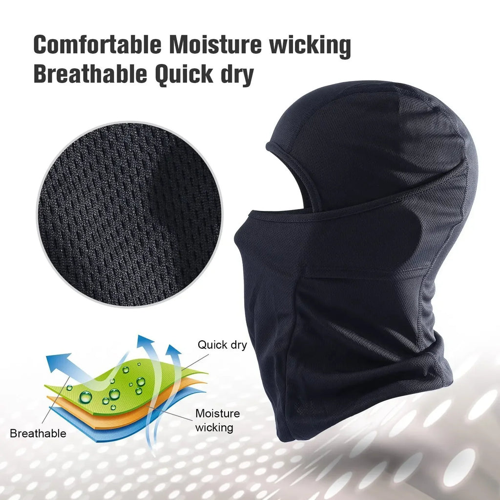 Breathable Balaclava Ski Mask Full Face Cover for Men Women Skiing Outdoor Sports Winter Warm Windproof Cold Weather Mask
