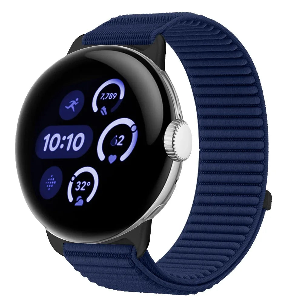 Original Nylon Strap for Google Pixel Watch 4 3 45mm 41mm Weave Wristband Correa for Pixel Watch 4 3 2 1 Breathable Accessories