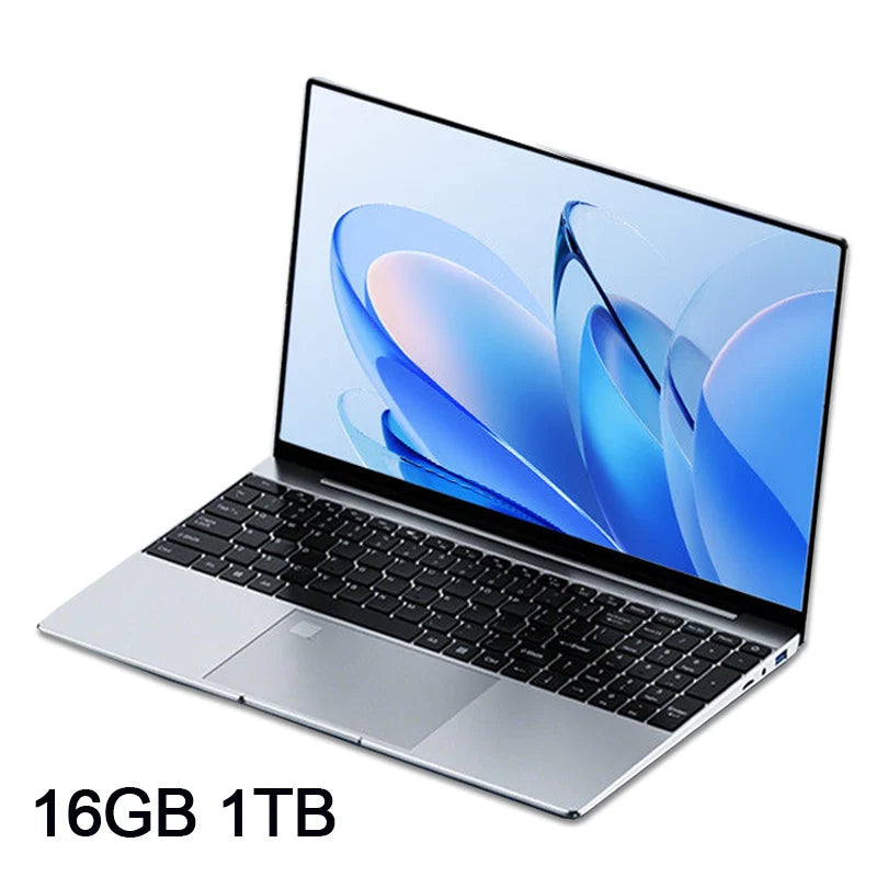 NEW 15.6Inch Portable Laptop Intel Core i9 10980HK  32GB 2TB Windows11 Office Fingerprint Unlock Gaming Notebook Computer PC