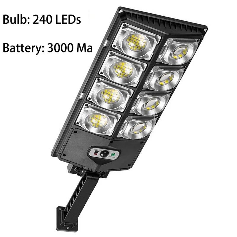 20000 Lumens Solar Lights Outdoor IP65 Waterproof LED Street Wall Lamp With PIR Motion Sensor Sunlight for Garden Yard Street