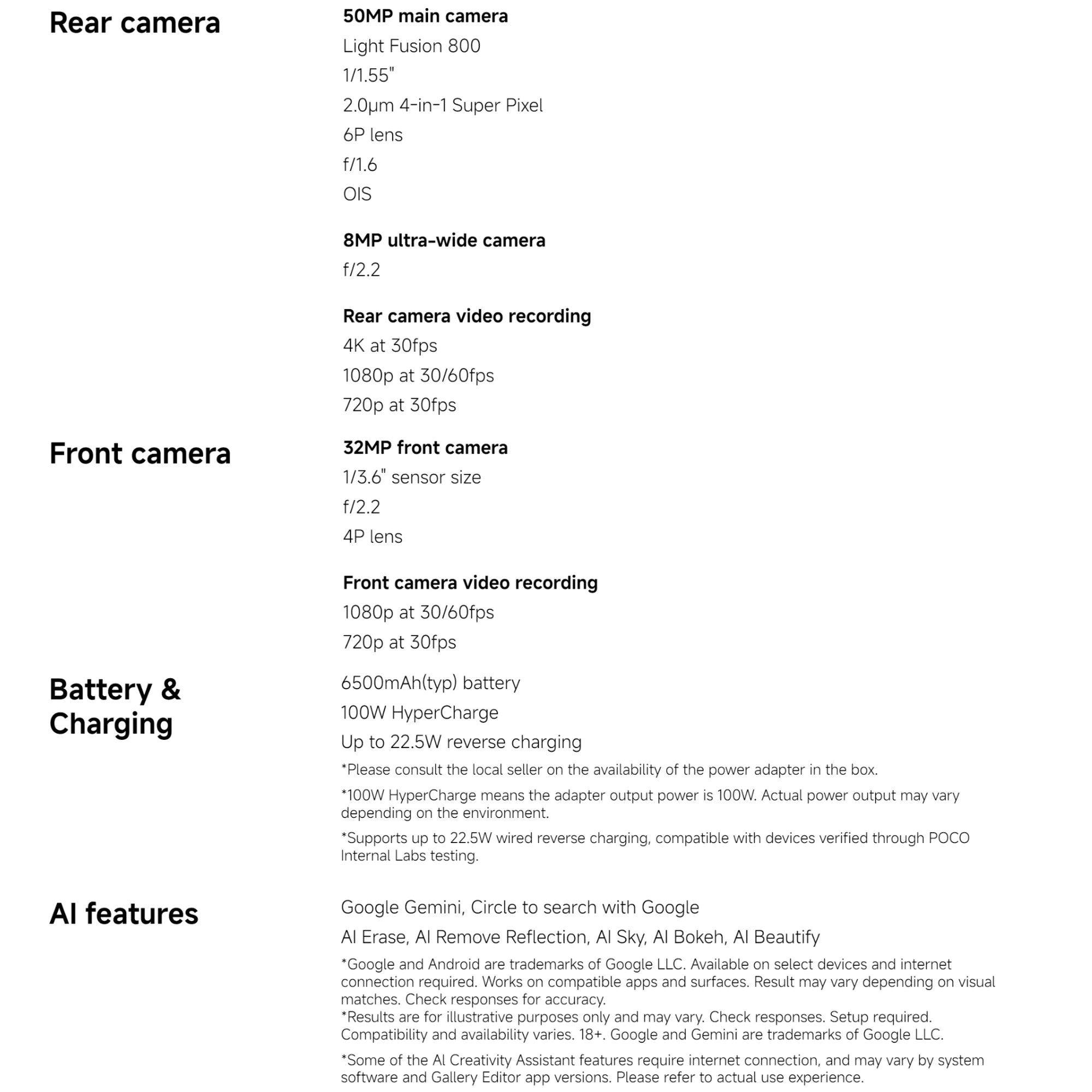 POCO M8 Pro 5G 8+256GB Global Version Snapdragon® 7s Gen 4 6.83" CrystalRes 1.5K 120Hz AMOLED display 50MP Camera 6500mAh 100W