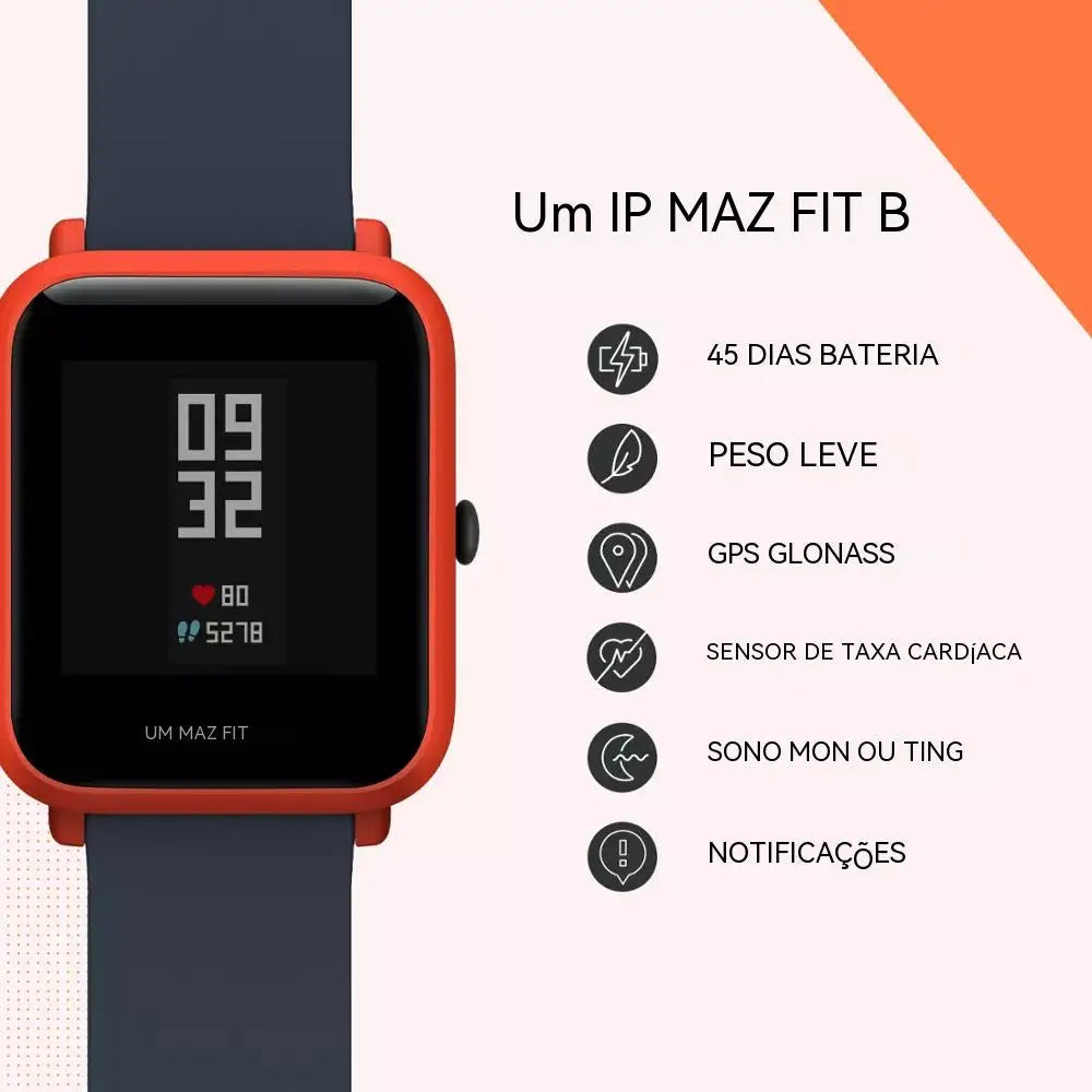 Amazfit Bip Smart Watch Bluetooth GPS Sports Watch For Men For Women Heart Rate IP68 Waterproof No Box 85-95 New Exhibit Watches