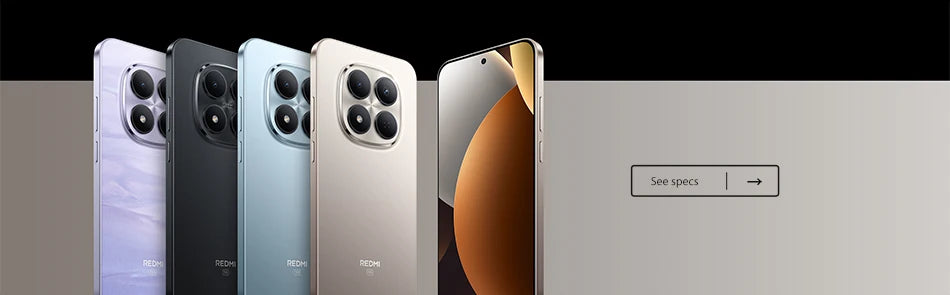 Global Version Redmi Note 15 Pro 5G Dimensity 7400-Ultra Smartphone 6580mAh 45W Battery 200MP OIS Main Camera Xiaomi Cellphone