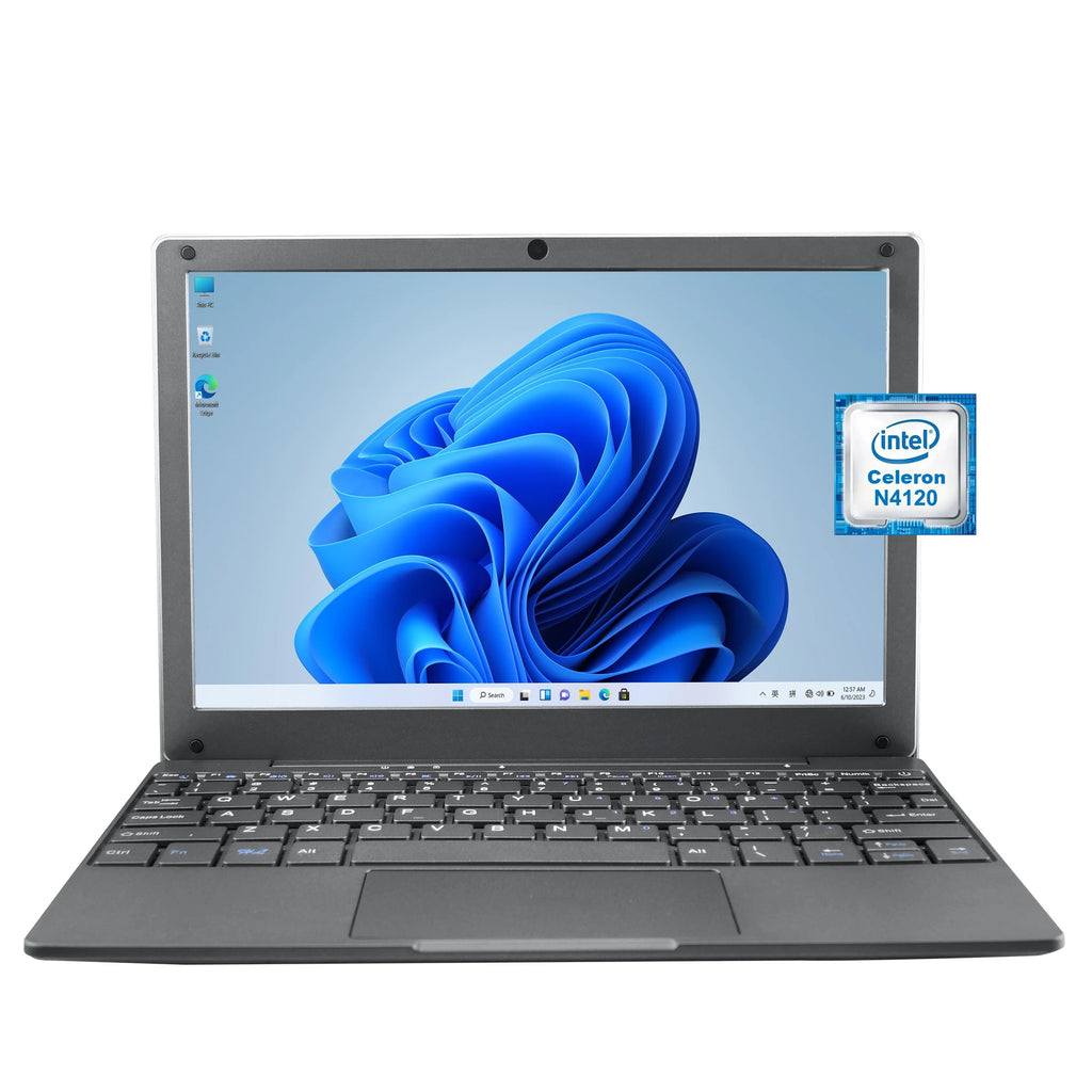 Factory price 10.1Inch Portable Laptop kids Mini PC Ultra Thin Notebook with Intel N4000 8GB RAM / 128GB Storage with Win 11 OS