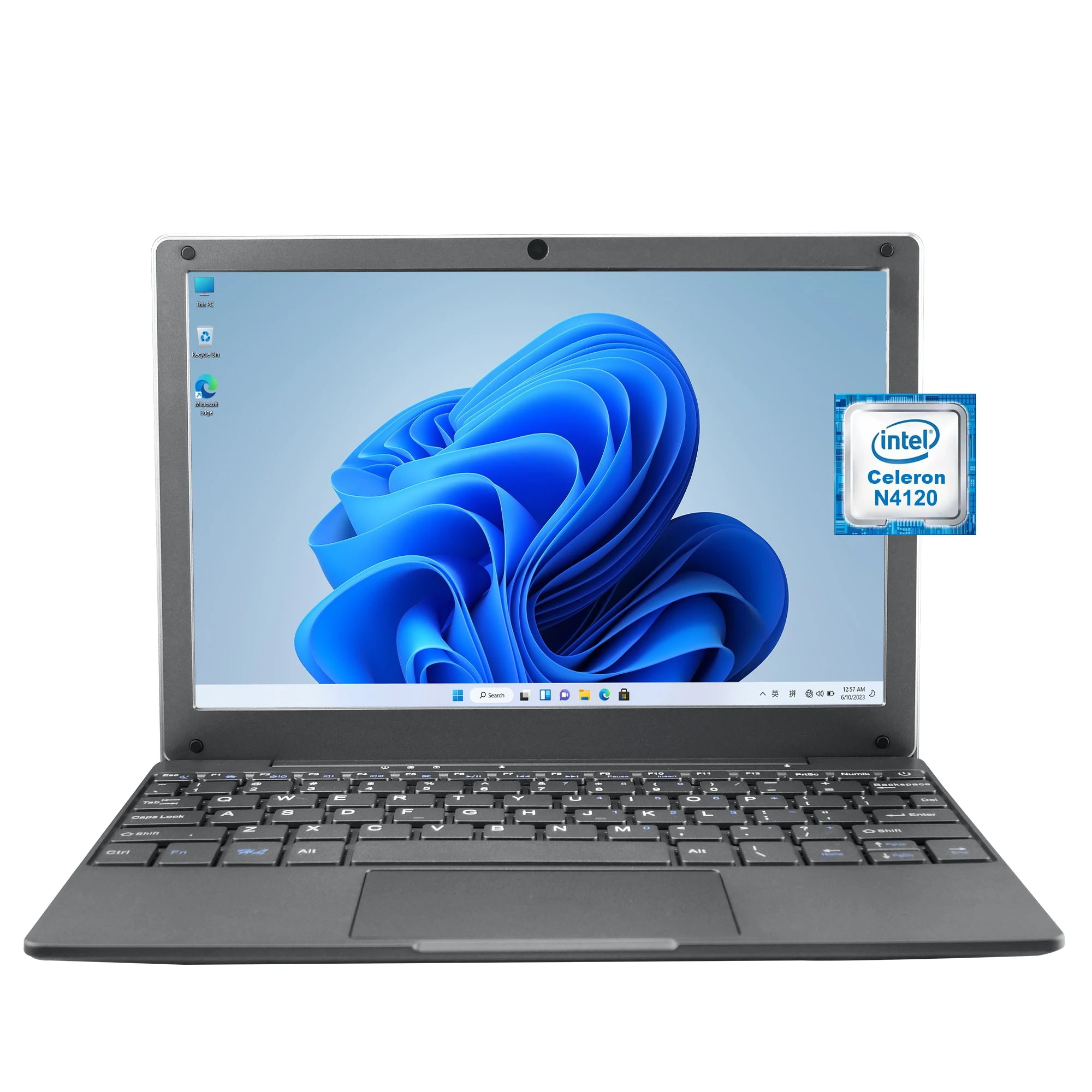 Factory price 10.1Inch Portable Laptop kids Mini PC Ultra Thin Notebook with Intel N4000 8GB RAM / 128GB Storage with Win 11 OS