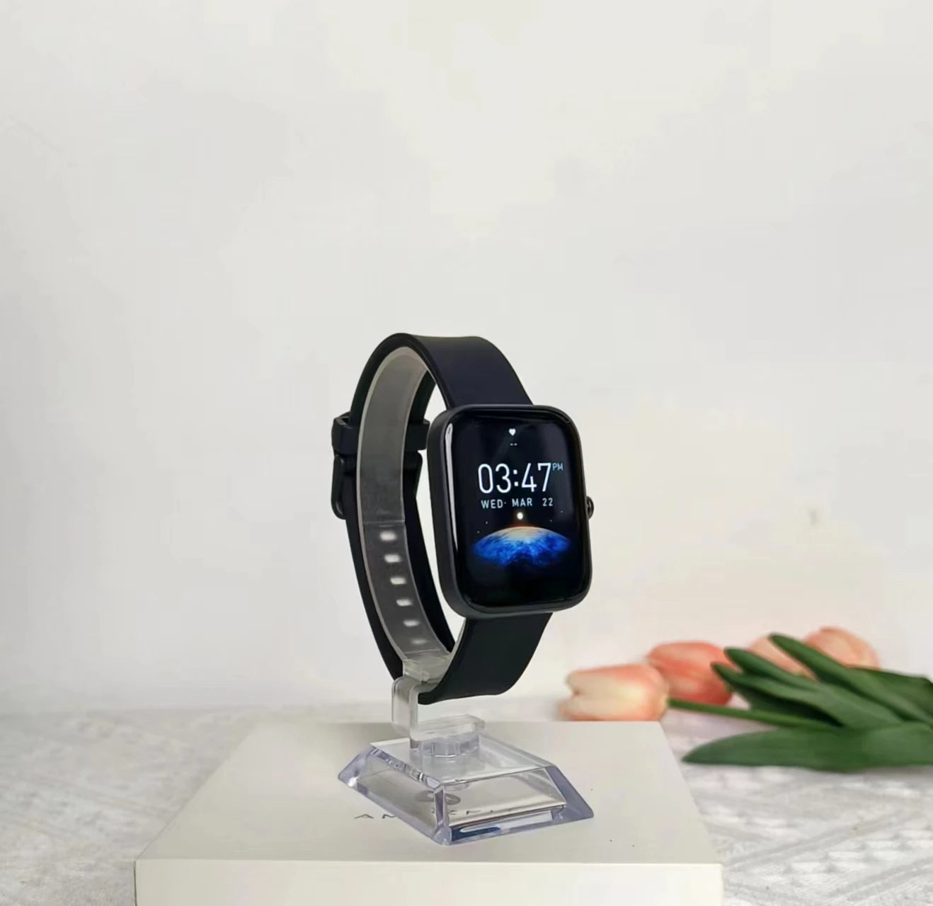 Amazfit Bip 3 Smartwatch For Men Women Birthday Gift Blood-oxygen Saturation Measurement  5ATM Waterproof 60 Sports Modes95New