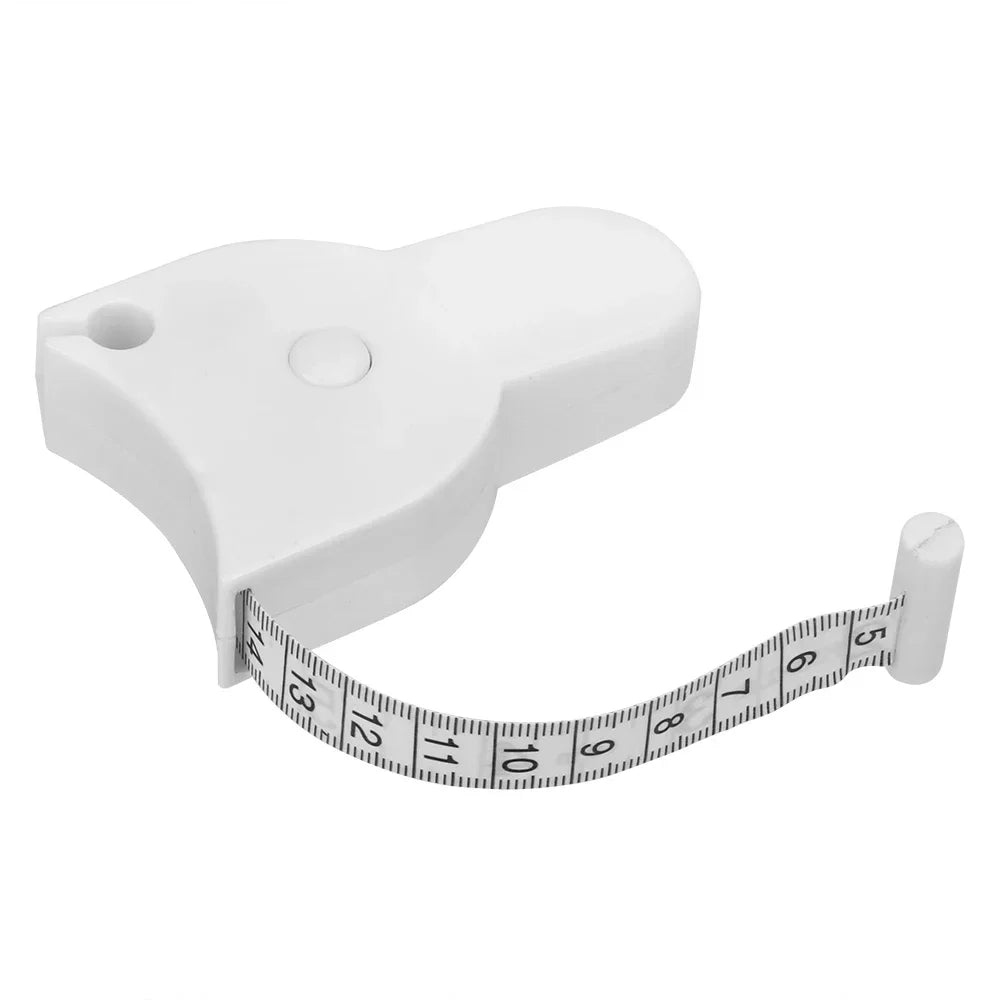 Automatic Telescopic Tape Measure Body Measuring Tape Sewing Ruler Tools Centimeter Tapes For Body Meter Measure White Tools