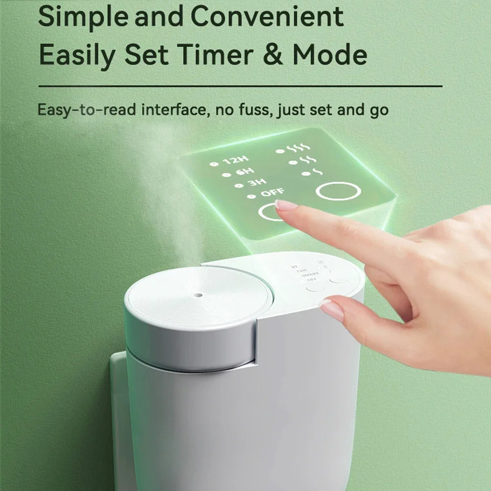Plug in Wall Waterless Diffuser Room Fragrance Diffuser for Home Hotel Toilet Bathroom Wireless Portable Aromatherapy Diffuser