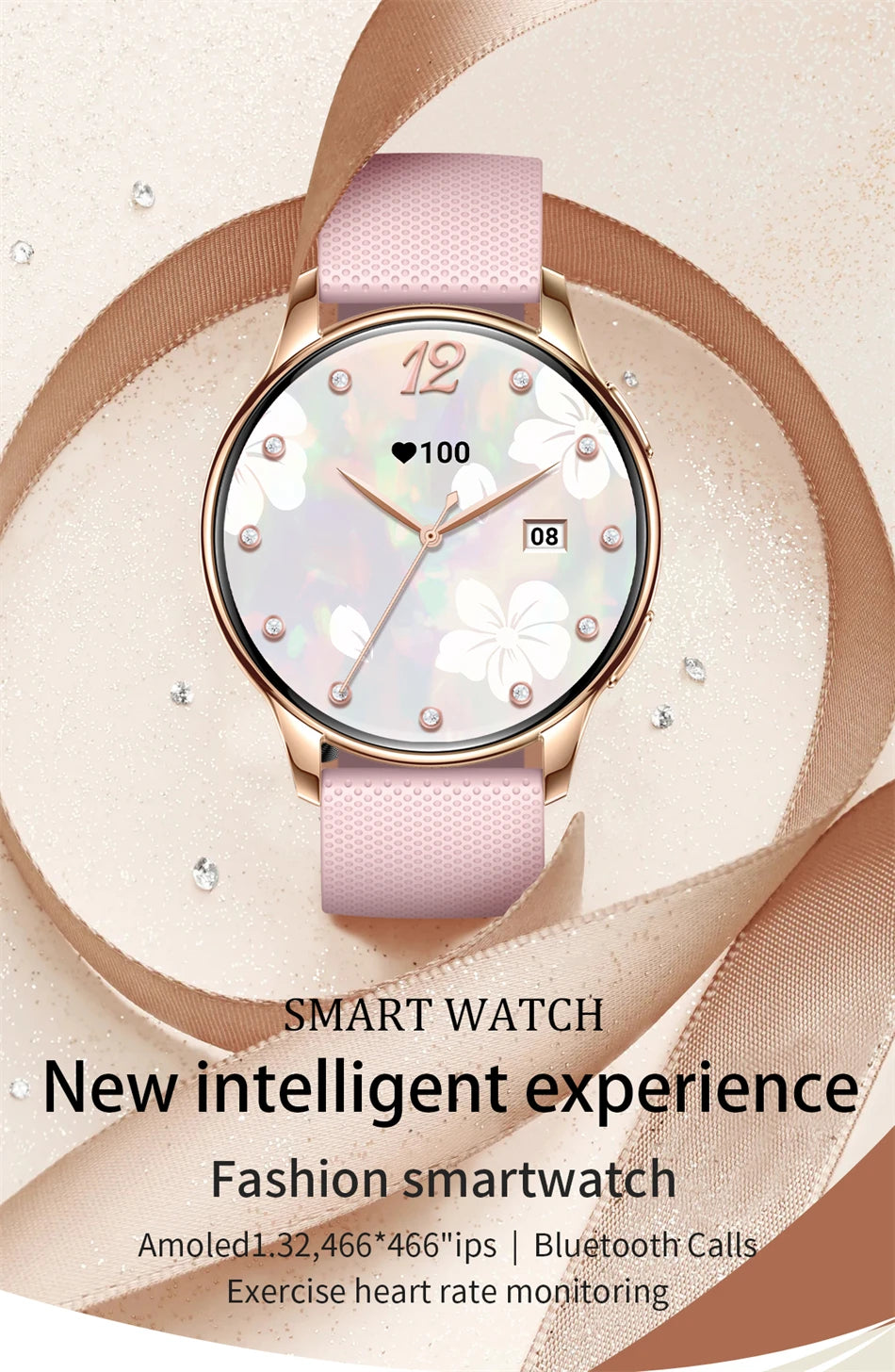 New Smart Watch Men Health monitoring Sports Fitness Watch Heart Rate Full Touch Screen Bluetooth Call 2025 Men and women Gift