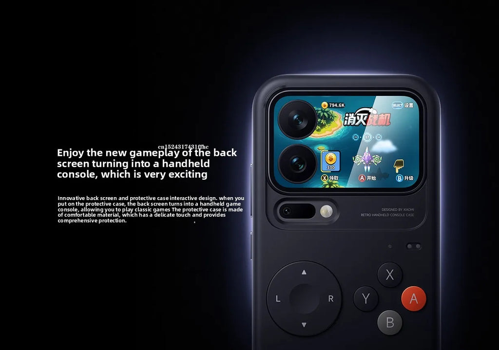 original official Xiaomi 17 / 17pro Xiaomi 17 Pro Max The retro handheld console case （ It's just a phone case）