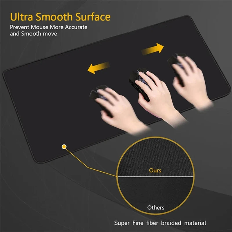 Pokemon Pikachu Mouse Pad Larger XXL 900x400 Speed Mini Pc Computer Keyboard Desk Mat Gaming Accessories durable Mousepad