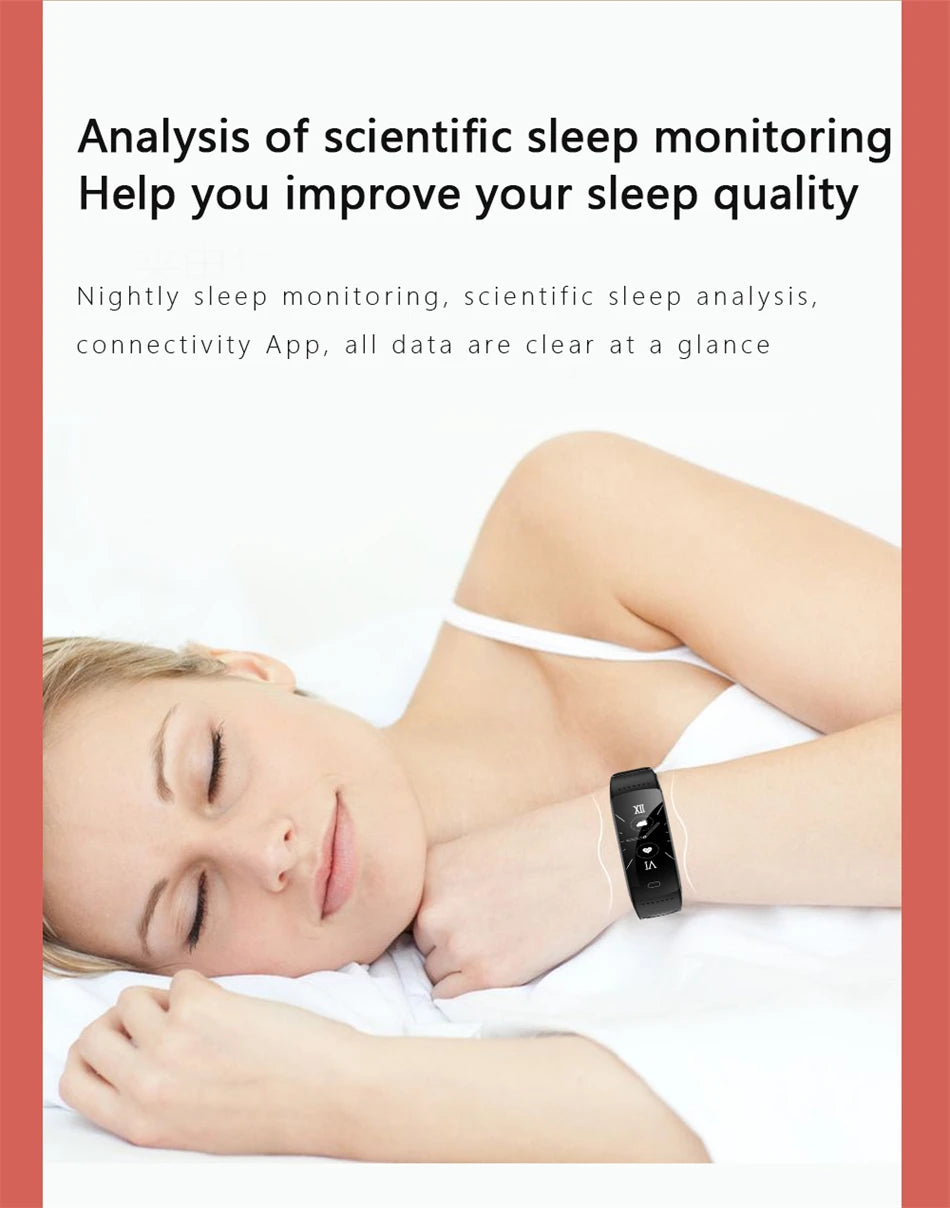 FOXBOX 2025 For All Smartphone Connections Smart Bracelet Fitness Sports Men Woman Band Couple Smartwatch Waterproof Watch LIGE