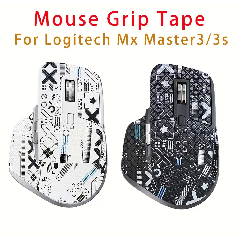 Mouse Grip Tape For Logitech Mx Master 3 3s Wireless Mouse Sticker Lizard Skin Suck Sweat Non Slip Pre Cut Easy Install No Mouse