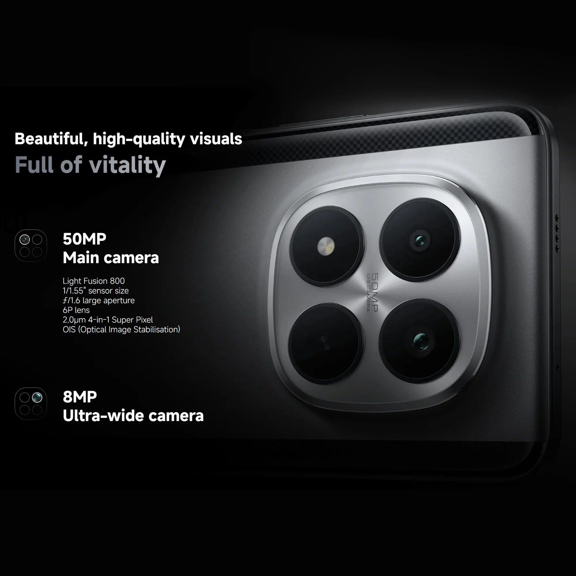 POCO M8 Pro 5G 12+512GB Global Version Snapdragon® 7s Gen 4 6.83" CrystalRes 1.5K 120Hz AMOLED display 50MP Camera 6500mAh 100W
