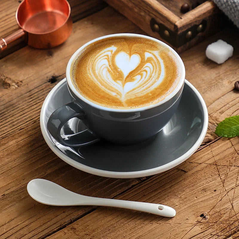 300ml Ceramic Breakfast Milk Cup American Coffee mug Set Afternoon Tea Cups Ceramic Water Cup tea mug coffee cup