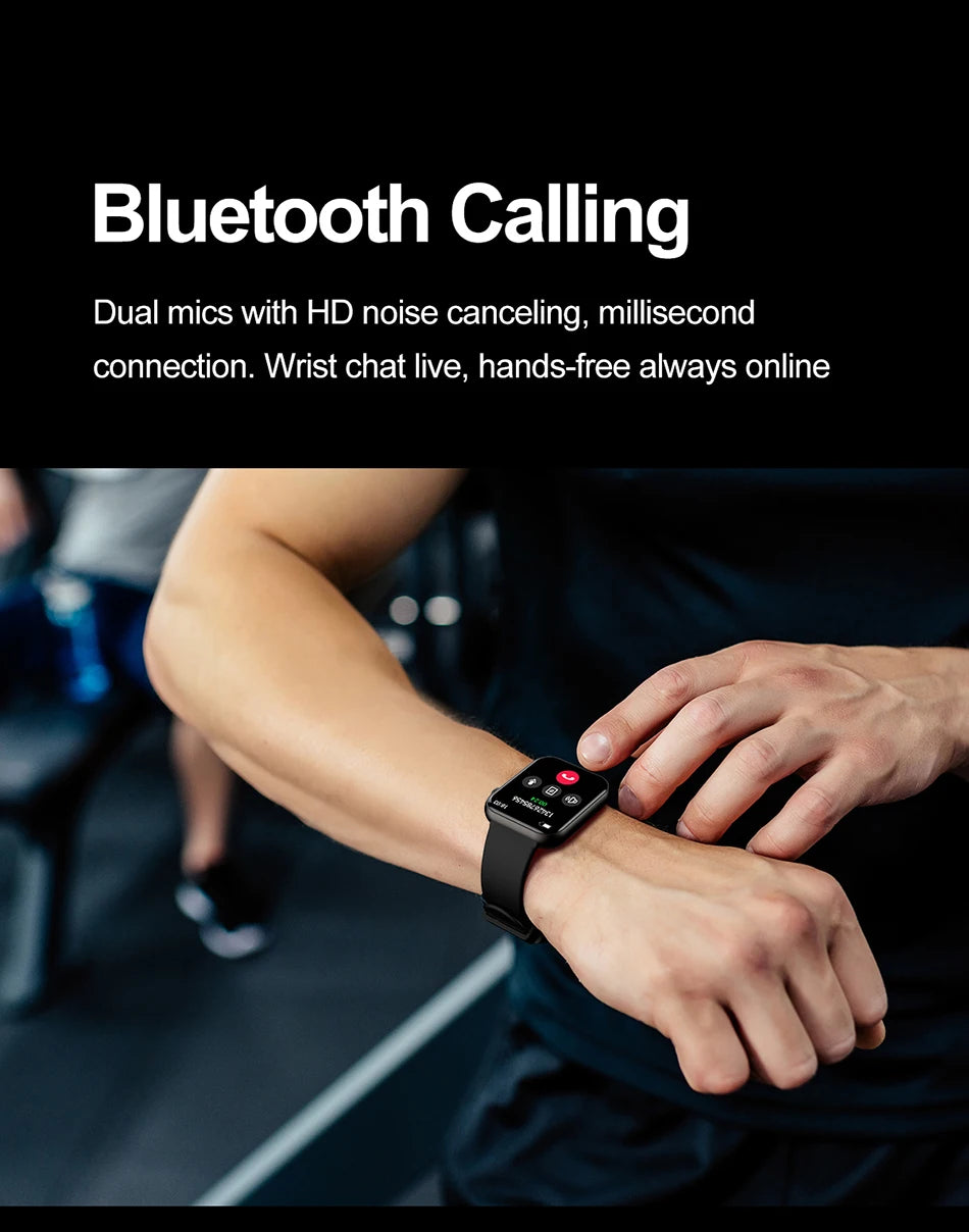 2026 New Popular Smartwatch Full Touch Screen Bluetooth Call Heart Rate IP68 Waterproof Watches Sports Bracelet SmartWatch Women
