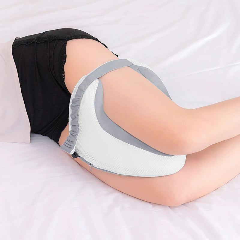 Body Memory Foam Leg Pillow Home Foam Pillow Sleeping Orthopedic Sciatica Back Hip Joint for Pain Relief Thigh Leg Pad Cushion