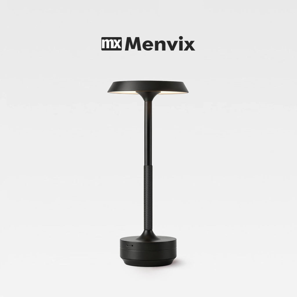 Portable Cordless LED Table Lamp 5000mAh Battery Stepless Dimming for Restaurant Outdoor Party Camping  Atmosphere Night Light
