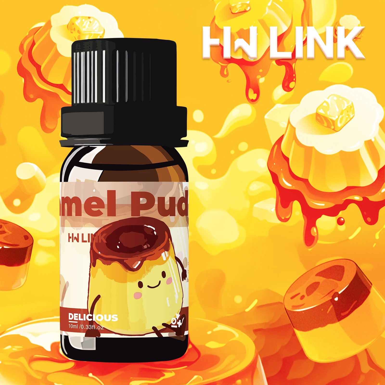 Caramel Pudding Parfun Essential Oils Skin Care Massage Body Oil Perfume Women For Candle, Soap Making, Aromatherapy, Diffusers