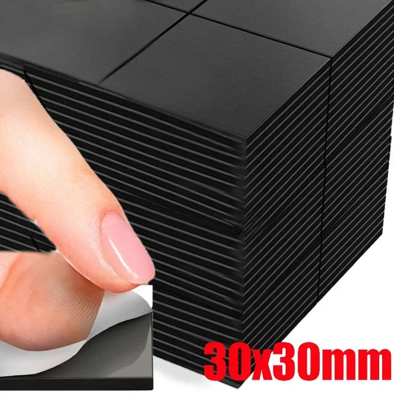 100/20PCS Self Adhesive Magnets Square Magnetic Sheets Soft Magnetic Sheet for Household Refrigerator DIY Craft Fridge Decor