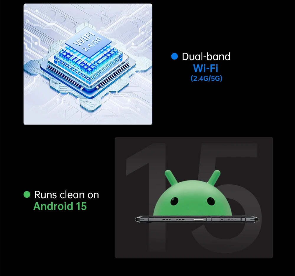 Cubot Rugged Smartphone Android 15 King Kong ES 3, 10200mAh Battery, Up to 16GB+256GB, 6.745" Screen, 120Hz,48MP Camera, NFC,GPS
