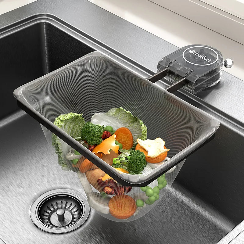 AOBT Kitchen Sink Filter Drain Disposable Residue Leftover Rack New Sink Filter for Kitchen Drainage System