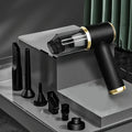Mini 3-in-1 portable powerful vacuum cleaner, set of 1, for both car and household use - blowing and suction dual-use