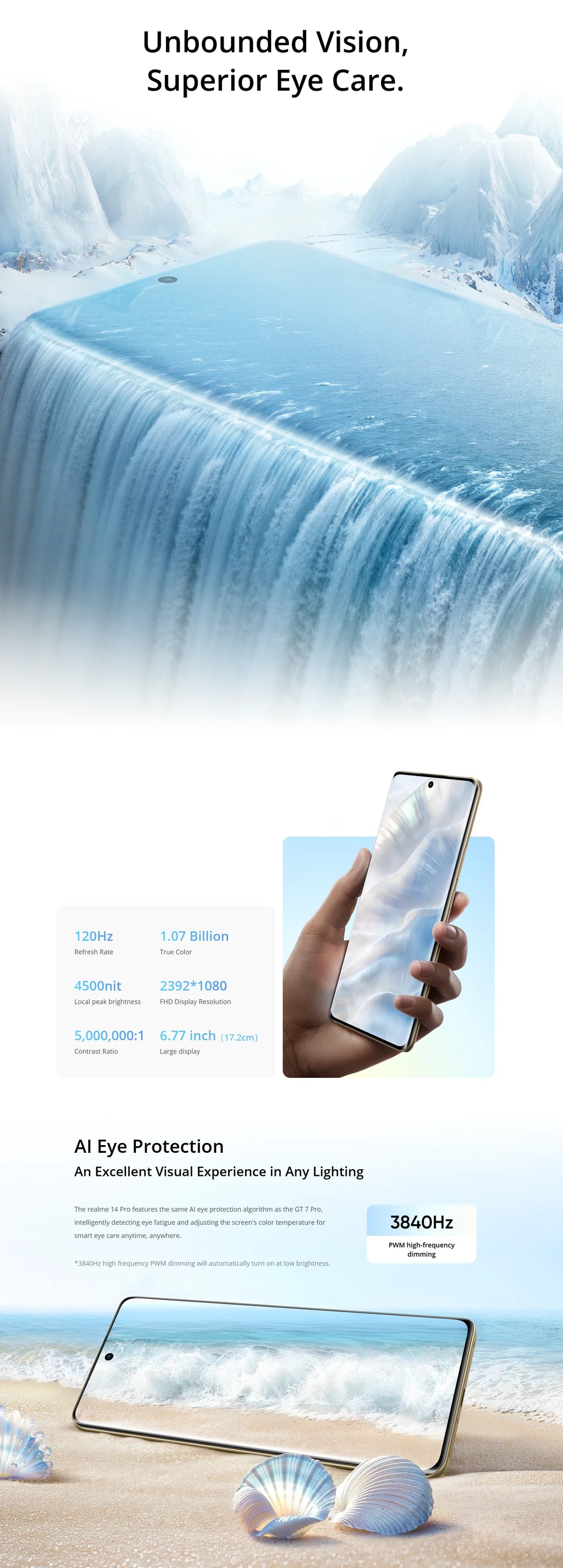 European Version realme 14 Pro Dimensity 7300 Energy Chipset 50MP OIS Camera 6000mAh Battery 120Hz Curved Vision Screen NFC
