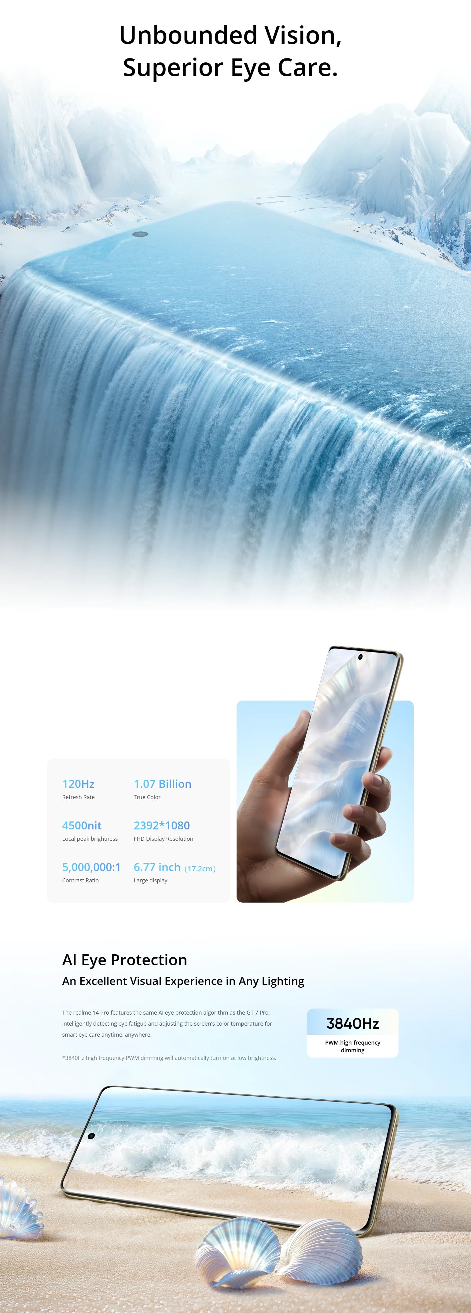 European Version realme 14 Pro Dimensity 7300 Energy Chipset 50MP OIS Camera 6000mAh Battery 120Hz Curved Vision Screen NFC