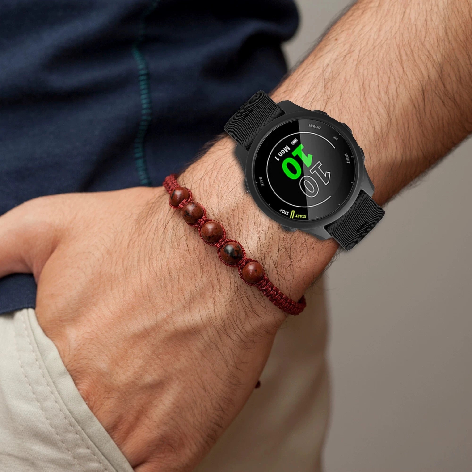 18mm 20mm 22mm Silicone Band For Garmin Forerunner 255 255S 245 165 158 55/ Venu 4 3S 2S 2Plus /Vivoactive 6 5 4 3 Watch Strap