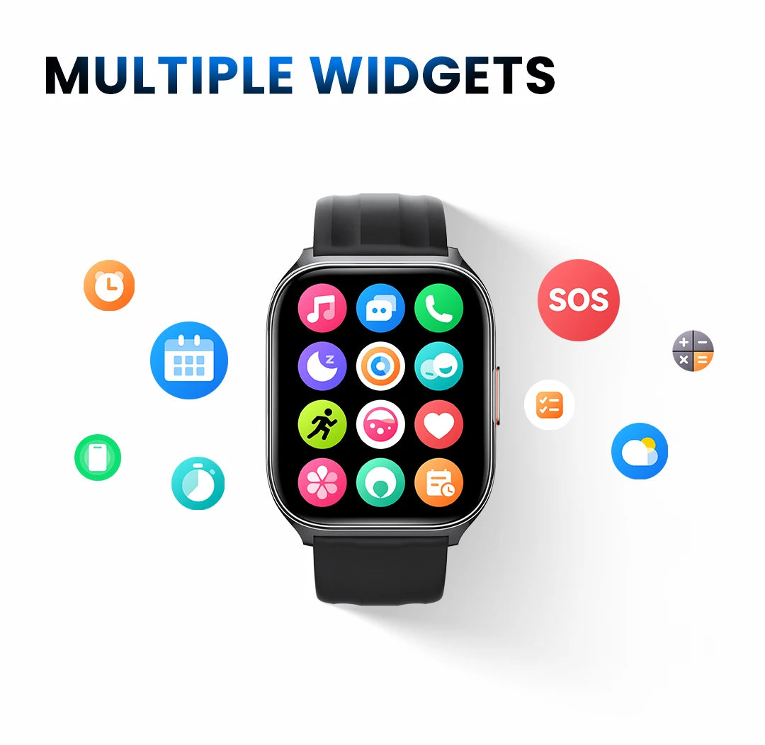 HAYLOU Watch 3 Voice Calling Smartwatch 1.85'' AMOLED Screen 24h Health Monitoring 150+ Sports Modes Smart Watch 1ATM Waterproof