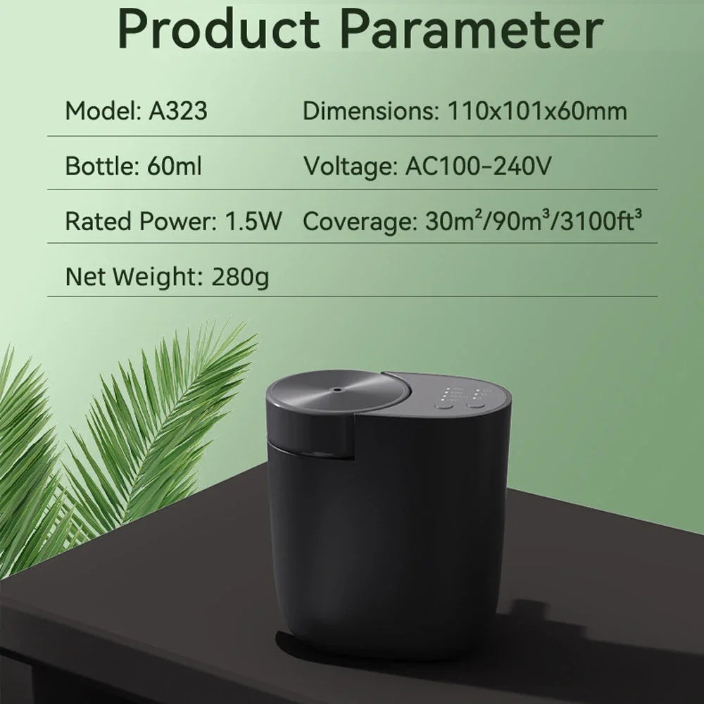 Plug in Wall Waterless Diffuser Room Fragrance Diffuser for Home Hotel Toilet Bathroom Wireless Portable Aromatherapy Diffuser